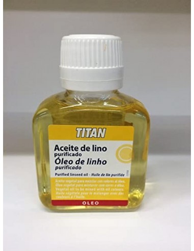 Aceite de lino purificado titan 250ml