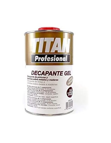 Decapante Gel Titan Profesional - 1 L
