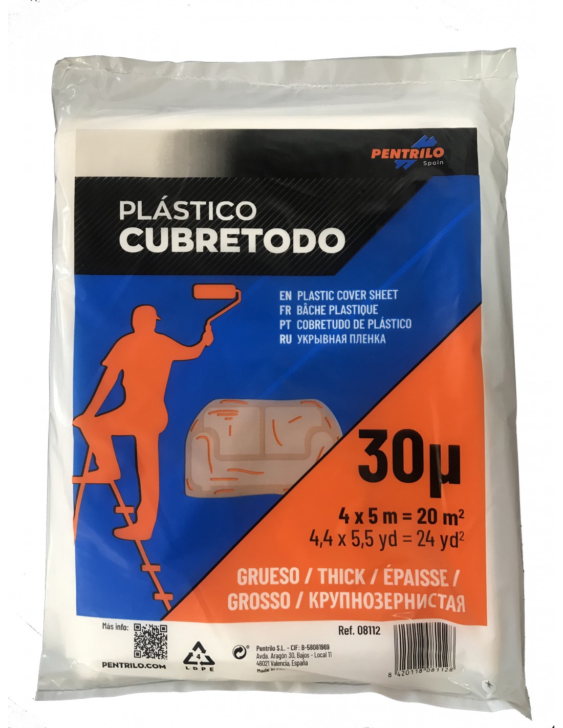 Plástico cubretodo - Productos